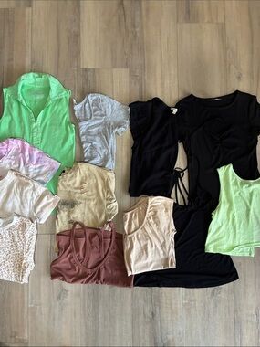 Lot of 12 Tops -sizes XS, S, & M Various Brands